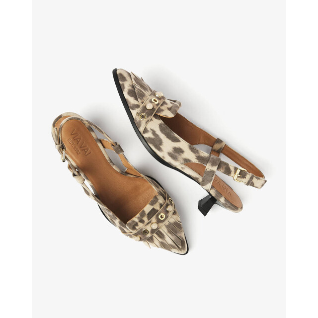 Via Vai VIA VAI Sandalen met hak 62398 LEA AILEEN Sandalen Bruin VIA VAI Sandalen met hak 62398 LEA AILEEN large