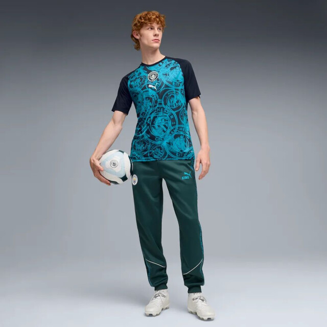 Puma mcfc warm up jersey t-shirt voetbal train km here - 071676_200-L large