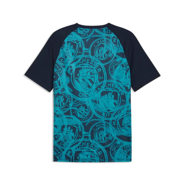 Puma mcfc warm up jersey t-shirt voetbal train km here - 071676_200-L large