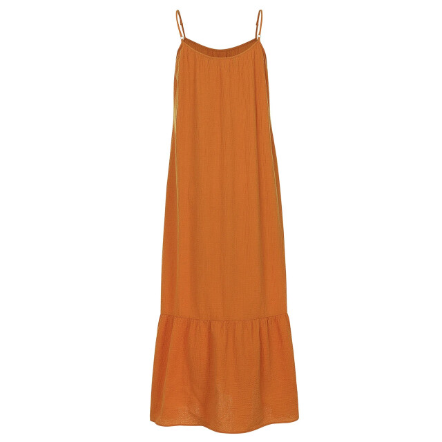 Looxs Revolution Lxs maxi katoenen zomerjurk oker voor dames in de kleur 2513-9876-381 large