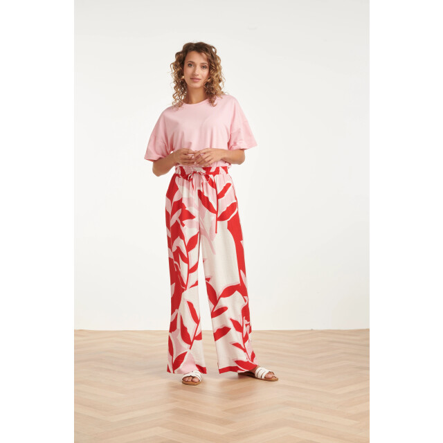 Smashed Lemon T-shirt met subtiele mouwafwerking | 8718679014809 large