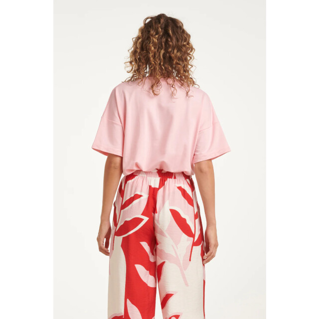 Smashed Lemon T-shirt met subtiele mouwafwerking | 8718679014809 large