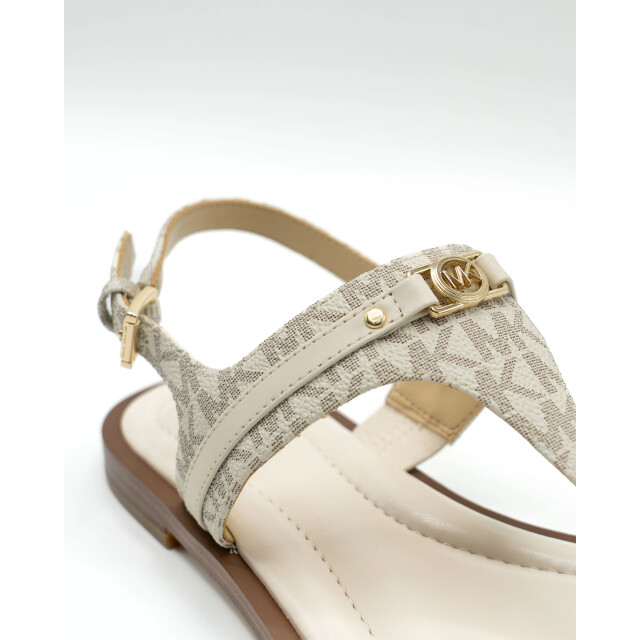 Michael Kors Mandy signature logo t-strap sandaal 67838 large