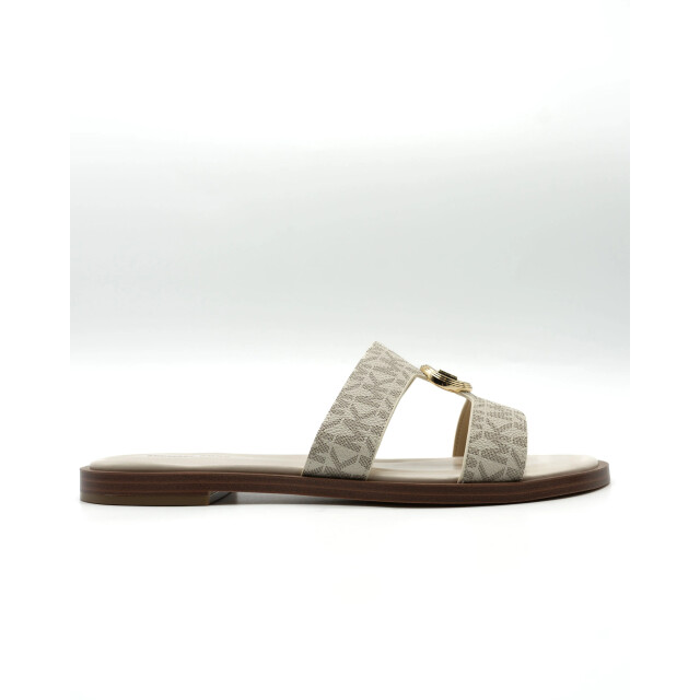 Michael Kors Erin leather flat sandaal 67839 large