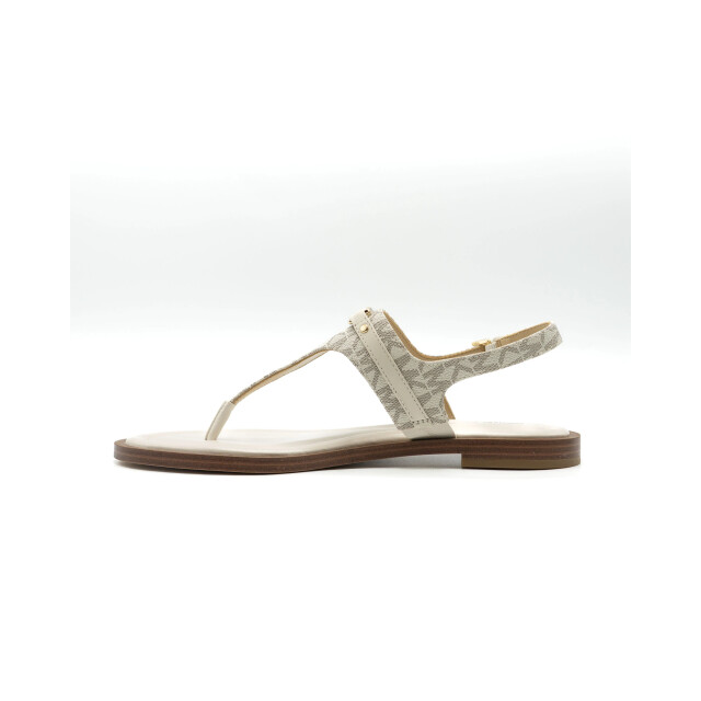 Michael Kors Mandy signature logo t-strap sandaal 67838 large
