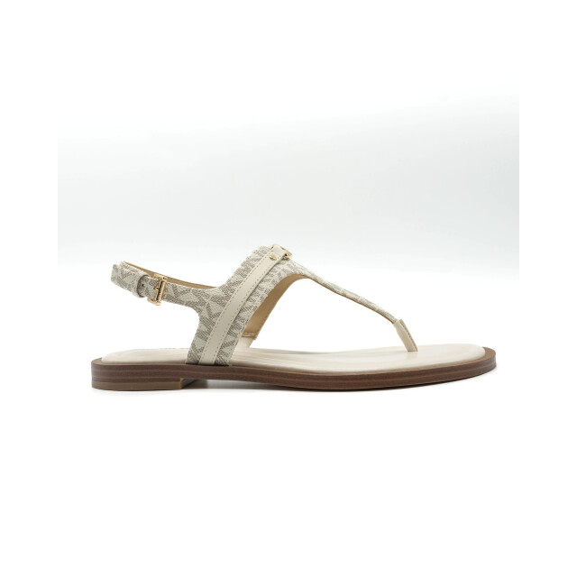 Michael Kors Mandy signature logo t-strap sandaal 67838 large