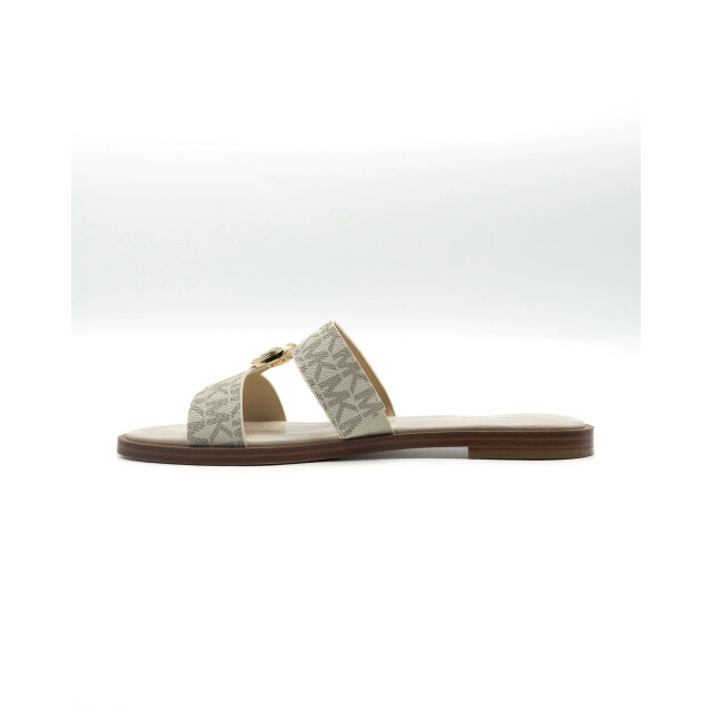 Michael Kors Erin leather flat sandaal 67839 large