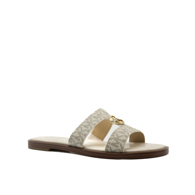 Michael Kors Erin leather flat sandaal 67839 large