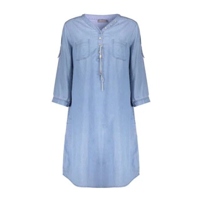 Geisha Jet 830 dress lyocell ropes bleached denim JET 830 large