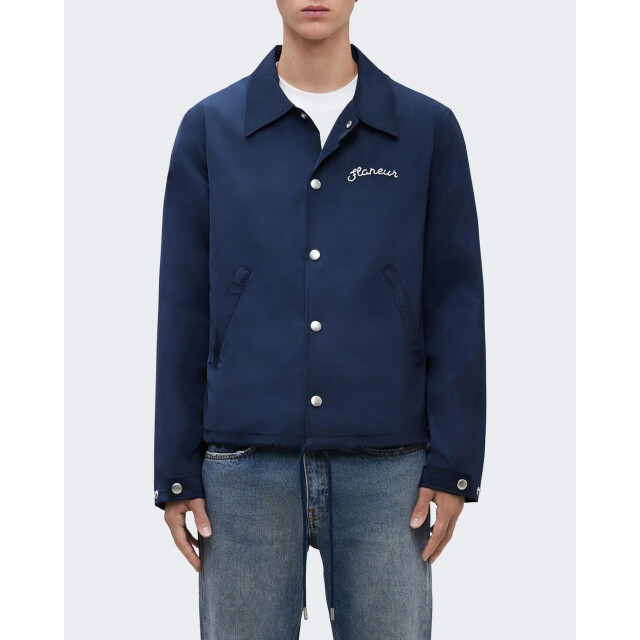 Flaneur Homme Heren signature coach jacket FOUT201-788 large