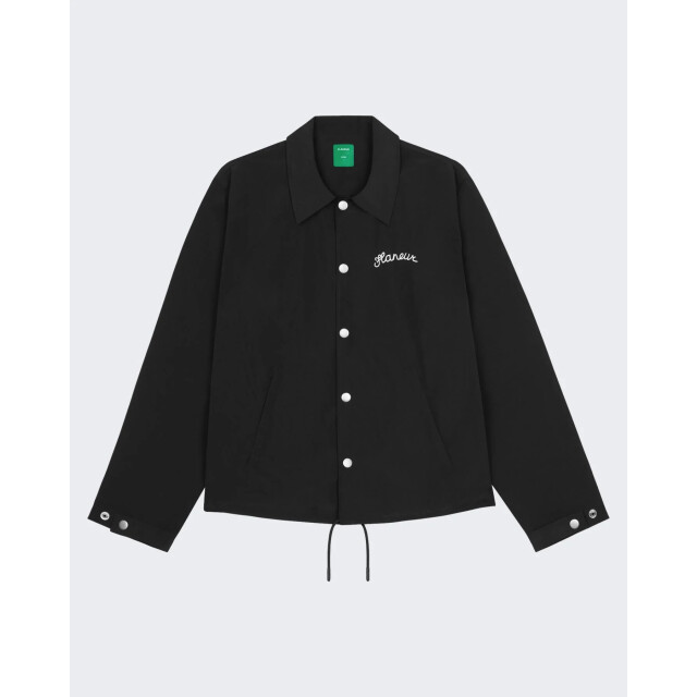 Flaneur Homme Heren signature coach jacket FOUT201-999 large