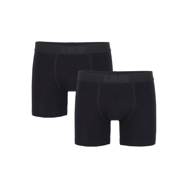 Alan Red Heren boxershorts 2-pack effen AR-7040/299 large