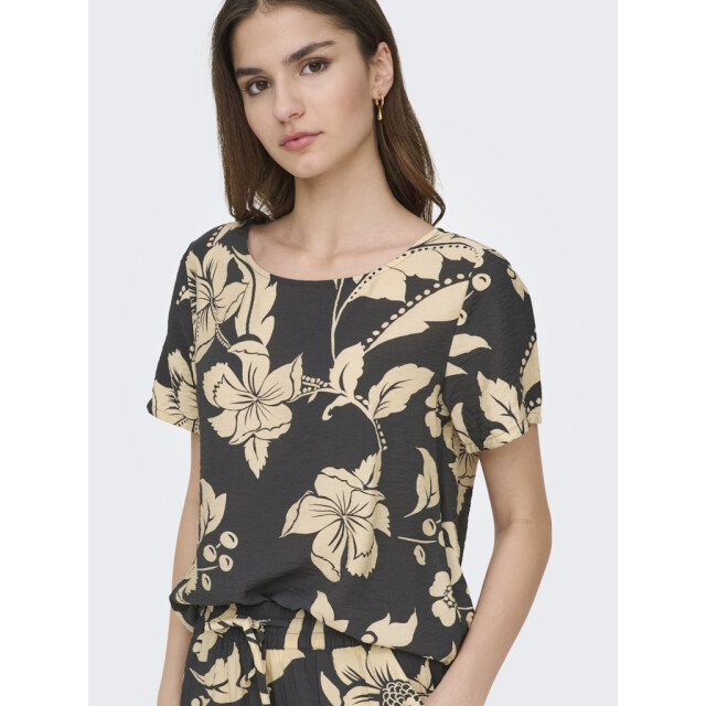 Jacqueline de Yong Jdytroya life ss o-neck top wvn dia dessin 4382.89.0005 large