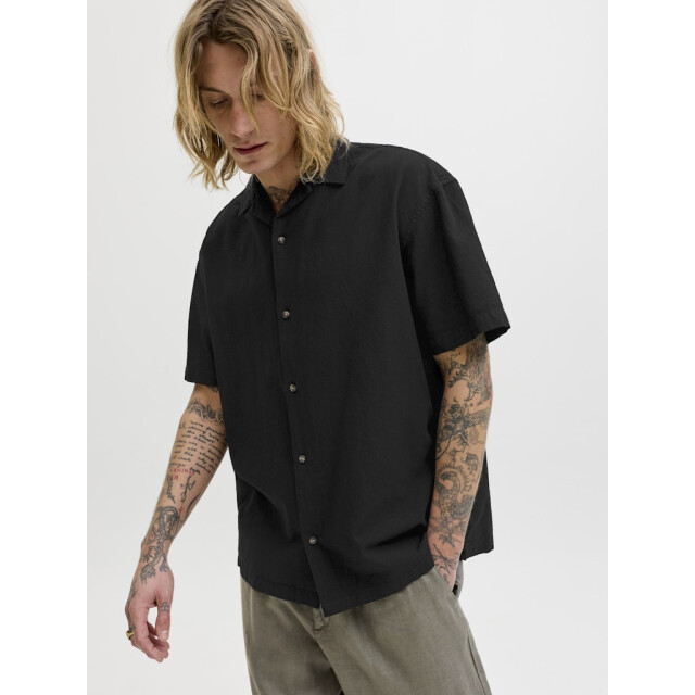 Jack & Jones Jjesummer linen blend resort shirt ss sn - 5319.80.0005 large