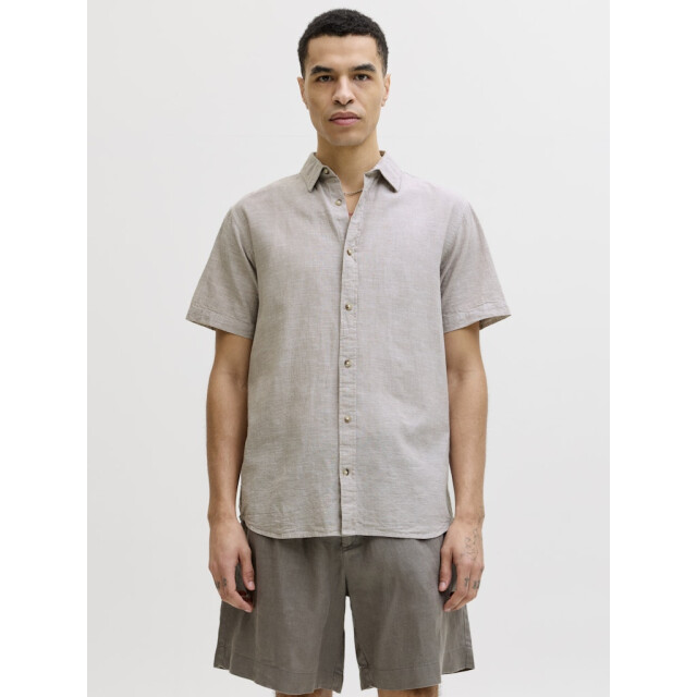 Jack & Jones Jjesummer linen blend shirt ss sn licht 5319.71.0002 large