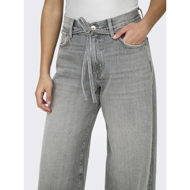 Only Onlgianna mw straight dot757 grey denim 4103.86.0170 large