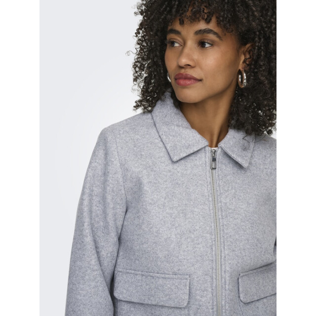 Only Onlvela zip short jacket melee 4279.87.0008 large