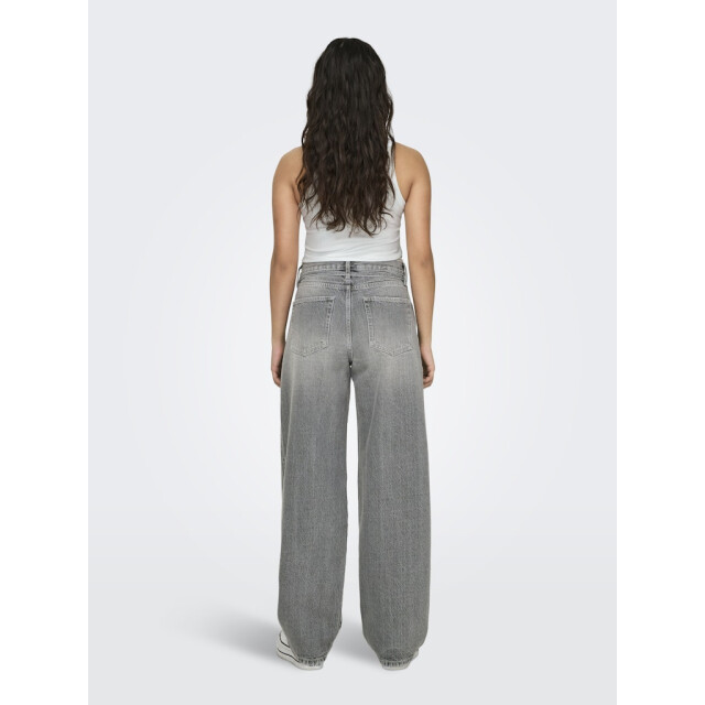 Only Onlgianna mw straight dot757 grey denim 4103.86.0170 large
