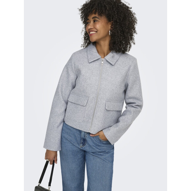 Only Onlvela zip short jacket melee 4279.87.0008 large