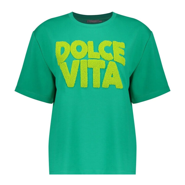 Geisha 62090-41 515 sweat scuba toweling emerald/lime 62090-41 515 large