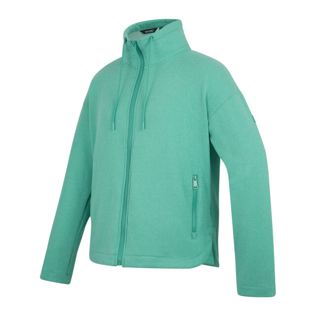 Regatta Dames ashlynn gebreide fleece jas UTRG11075_ivymoss large