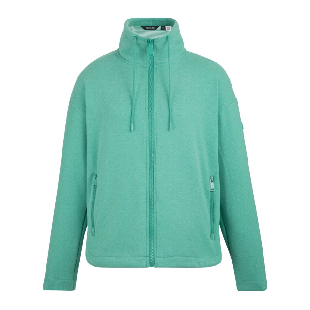Regatta Dames ashlynn gebreide fleece jas UTRG11075_ivymoss large