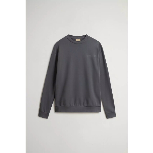 Woolrich Macro logo crewneck shadow 162043732 large