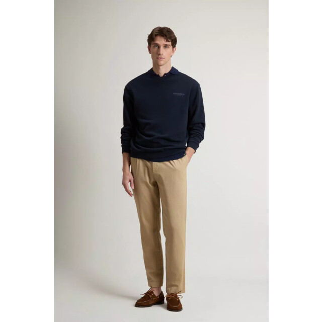 Woolrich Macro logo crewneck melton 162043766 large