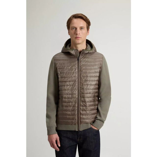 Woolrich Allen hybrid jacket smokey green 162043568 large