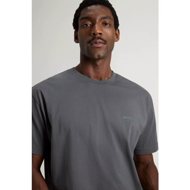 Woolrich Cotton graphic t-shirt shadow 162043926 large