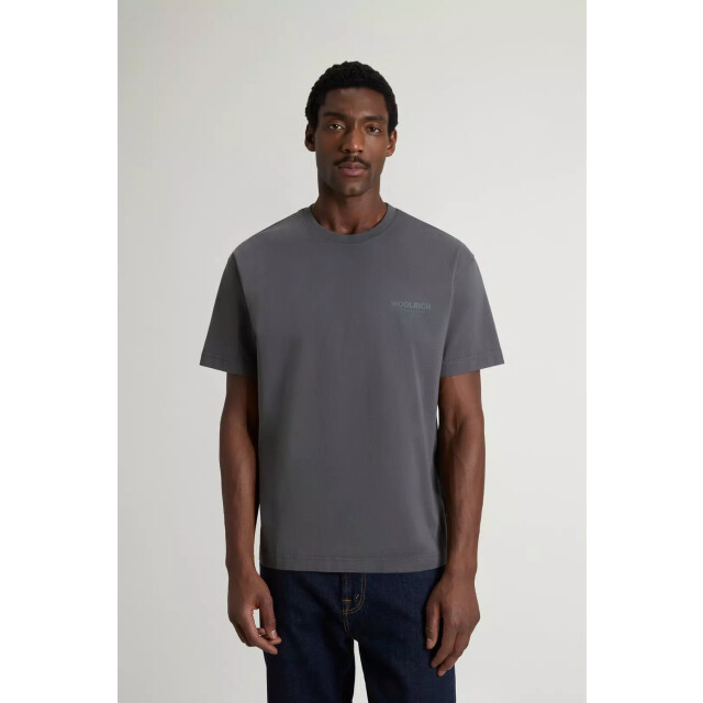Woolrich Cotton graphic t-shirt shadow 162043926 large