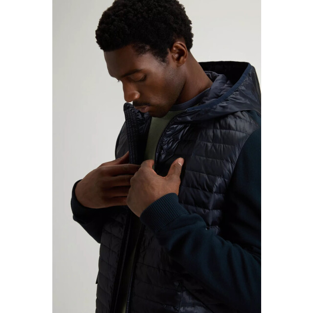 Woolrich Allen hybrid jacket melton 162043536 large