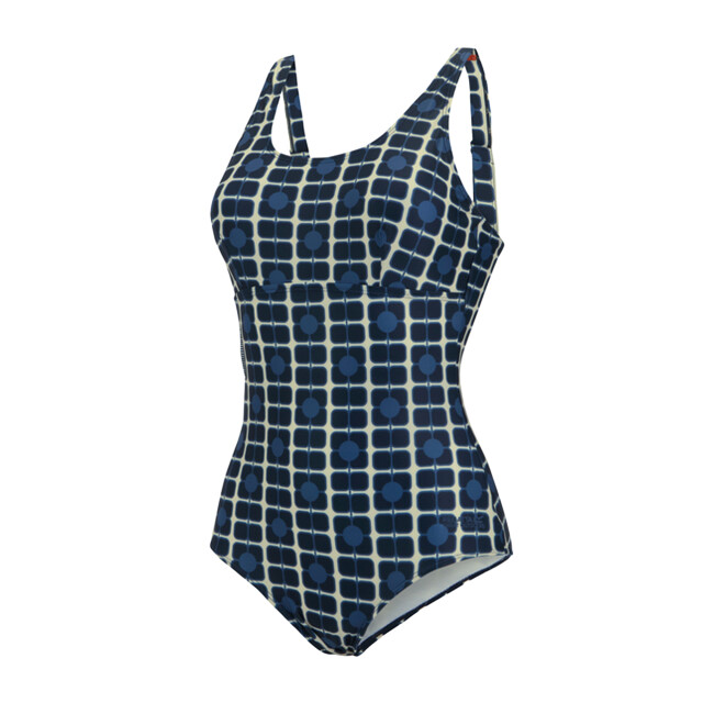 Regatta Dames orla kiely poppy eendelig zwempak UTRG12550_navy large
