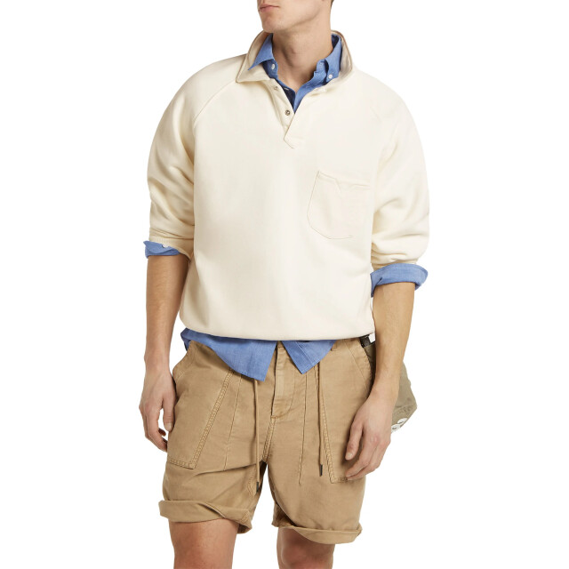 Denham Us navy polo sweatshirt hcs 01-26-01-60-050-80 large