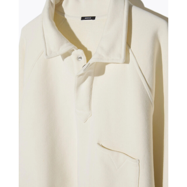 Denham Us navy polo sweatshirt hcs 01-26-01-60-050-80 large