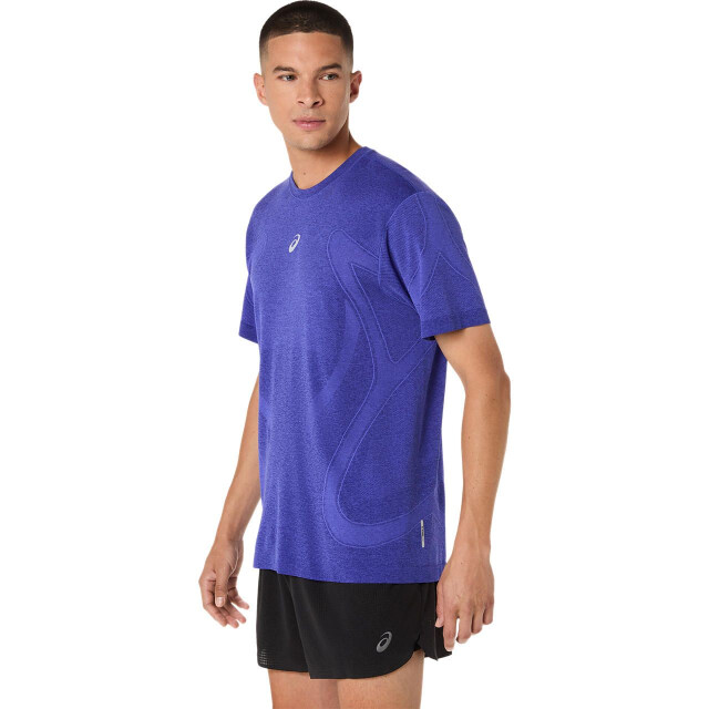 Asics road seamless ss top hardloop t-shirt korte mouw zomer heren - 074742_200-L large