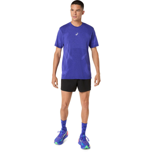 Asics road seamless ss top hardloop t-shirt korte mouw zomer heren - 074742_200-L large