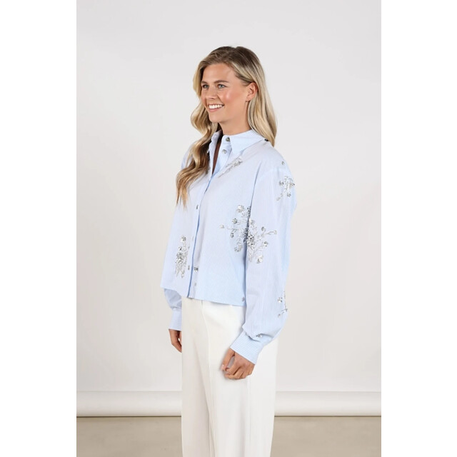 Nukus Nks02138 adora blouse stripe NKS02138 Adora Blouse Stripe large