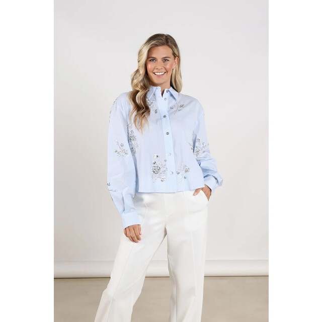 Nukus Nks02138 adora blouse stripe NKS02138 Adora Blouse Stripe large