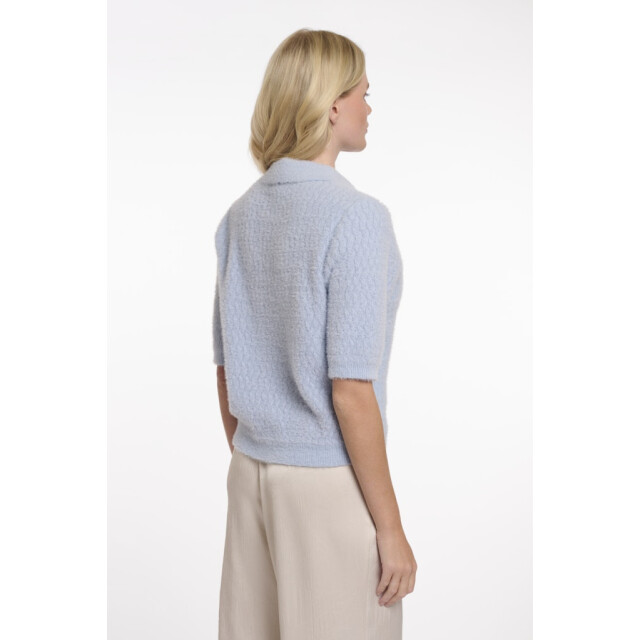 Rino & Pelle short sleeve top moisa.5002622 light blue 06013.210.0005 large