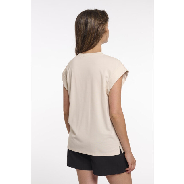 Rino & Pelle sleeveless top with crew neck ilana.7002622 birch 06010.112.0078 large