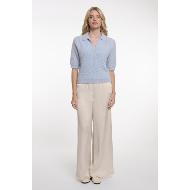 Rino & Pelle short sleeve top moisa.5002622 light blue 06013.210.0005 large