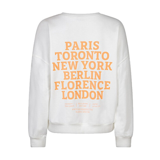 Esqualo Sweater sp26-05019 offwhite/ bellini SP26-05019 - Offwhite/ Bellini large