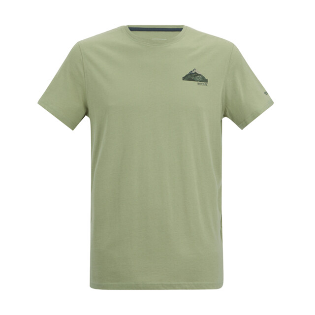 Regatta Heren breezed moon mountain t-shirt UTRG12547_lightsage large