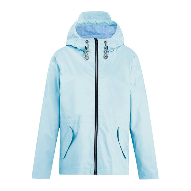 Regatta Dames bayletta grid distress waterdichte jas UTRG12749_skywashblue large