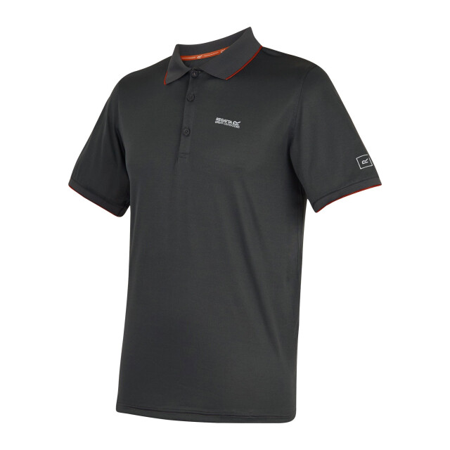 Regatta Heren remex ii jersey poloshirt UTRG4217_ashrustyorange large