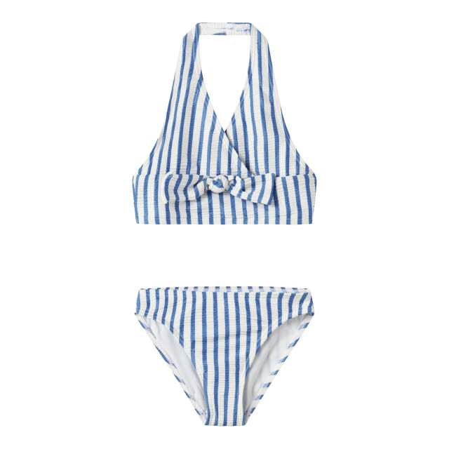 Name It Meisjes bikini set strik nkfzippa gestreept 13253288-Super Sonic large