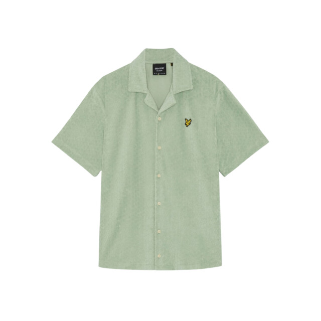 Lyle and Scott Lyle&scott honeycomb korte mouw overhemden sw2407v SW2407V large