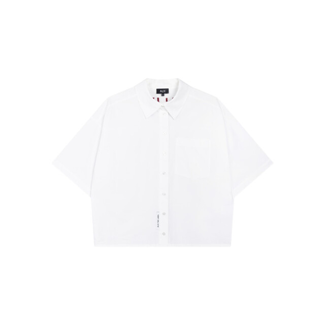 Alix The Label Ladies woven clean poplin shortsleeve blouse blouses 2603907632 2603907632 large