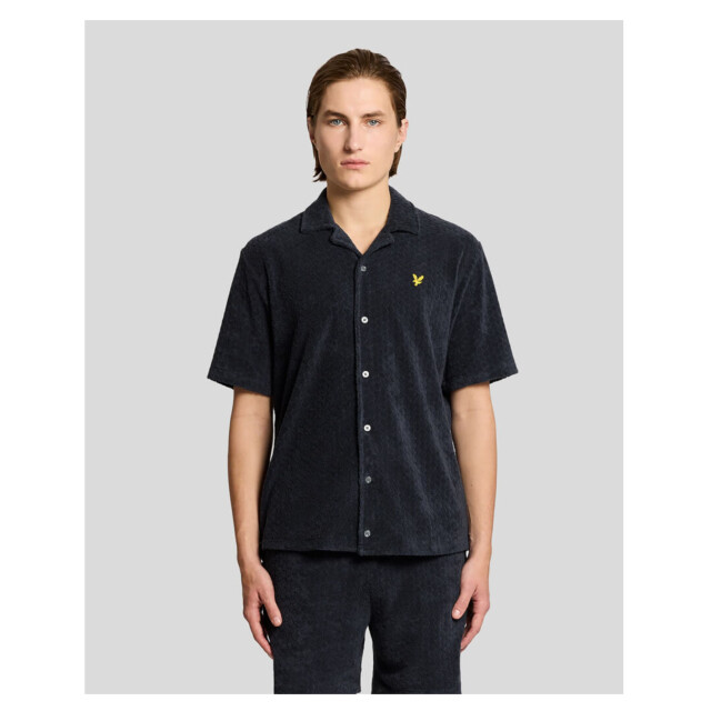 Lyle and Scott Lyle&scott honeycomb korte mouw overhemden sw2407v SW2407V large